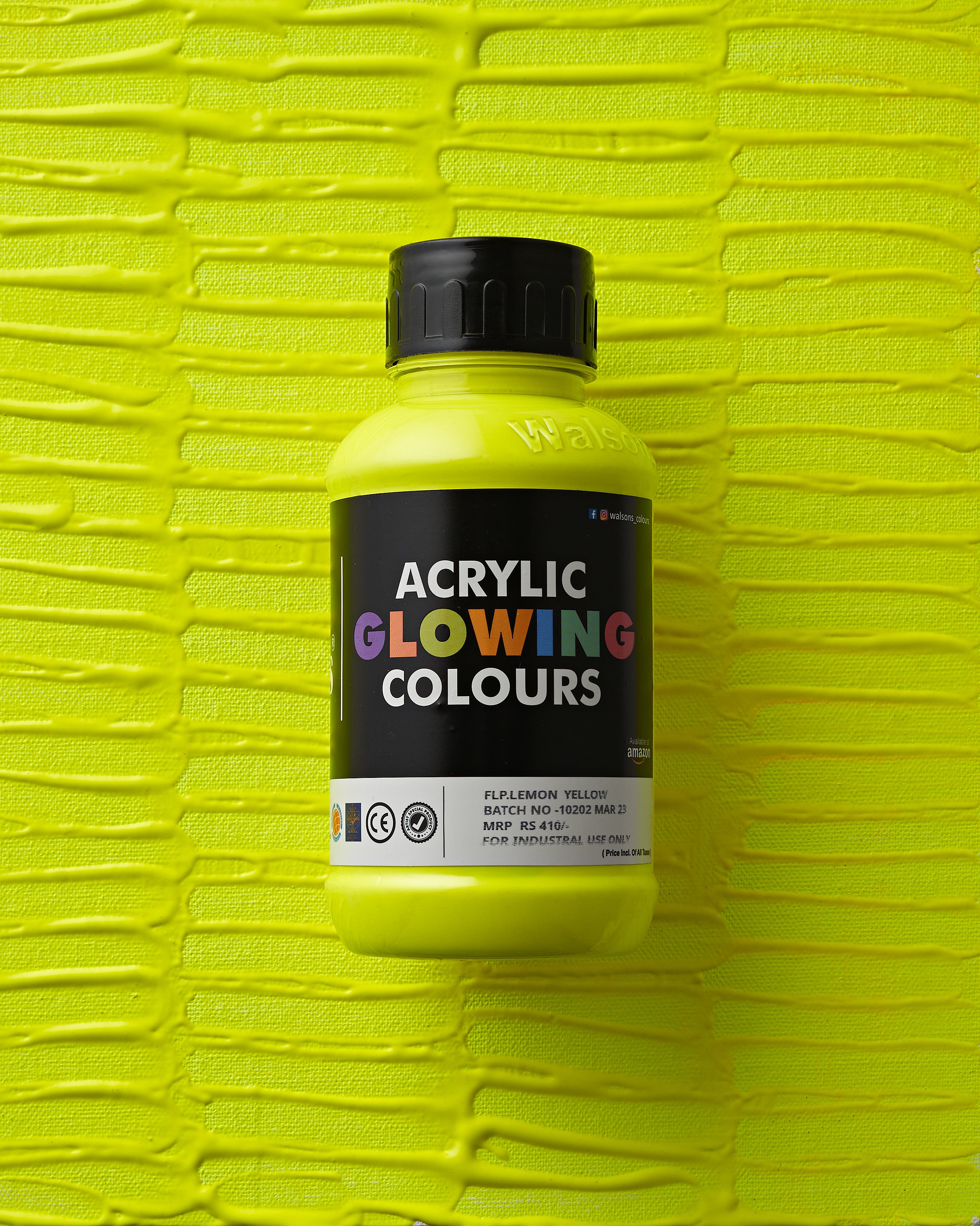 FLP. Lemon Yellow - Acrylic Glowing Colours