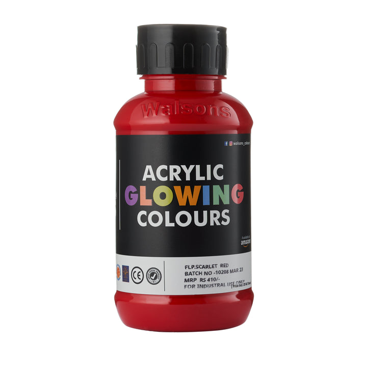 FLP. Scarlet Red - Acrylic Glowing Colours