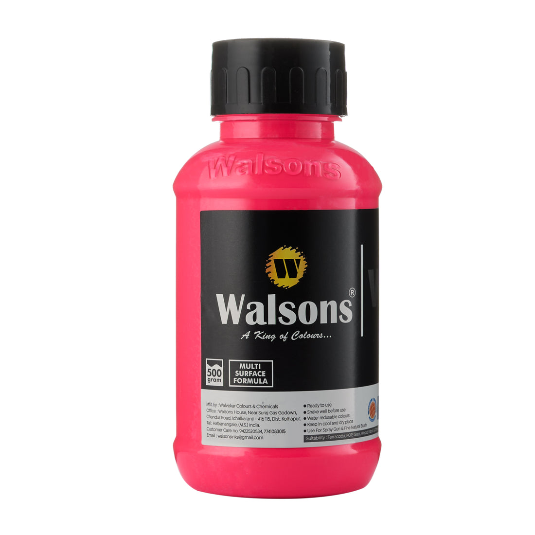 079 Neon Pink  - WALCRYL Artist Waterbase Acrylic Colours