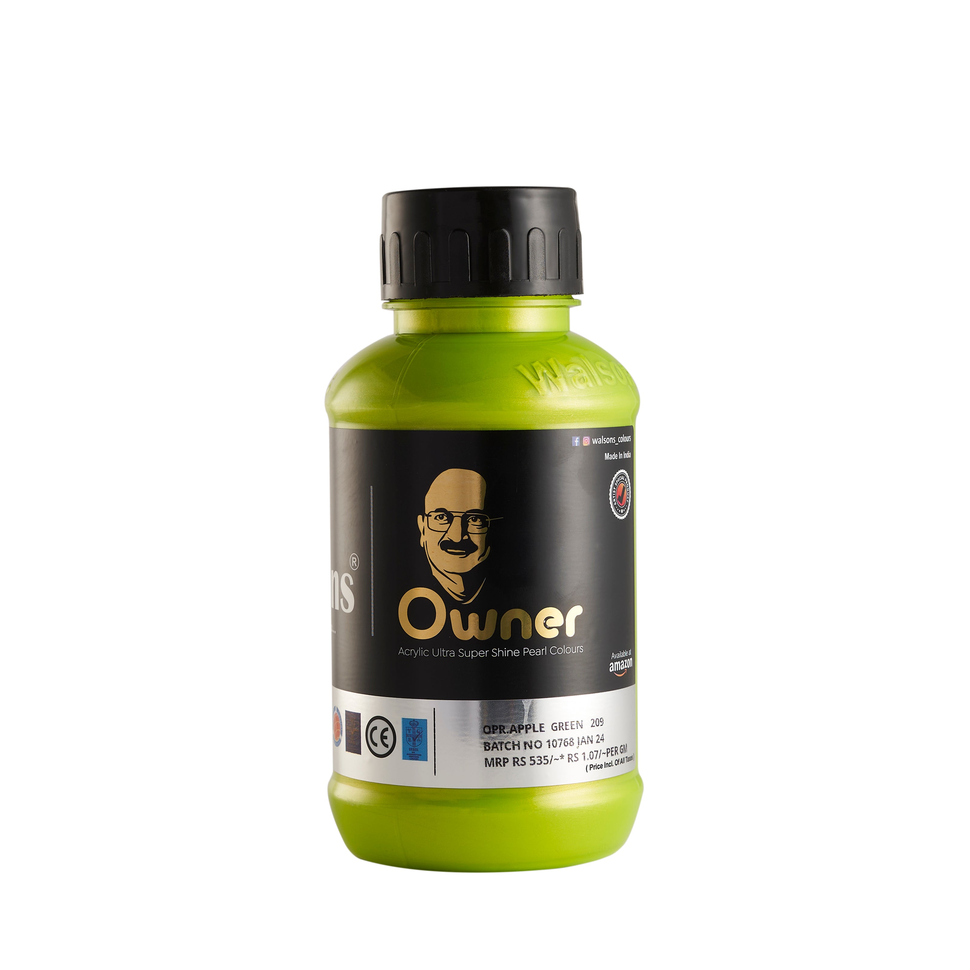 OPR. Apple Green - 209 - Owner Acrylic Ultra Super Shine Pear Colours