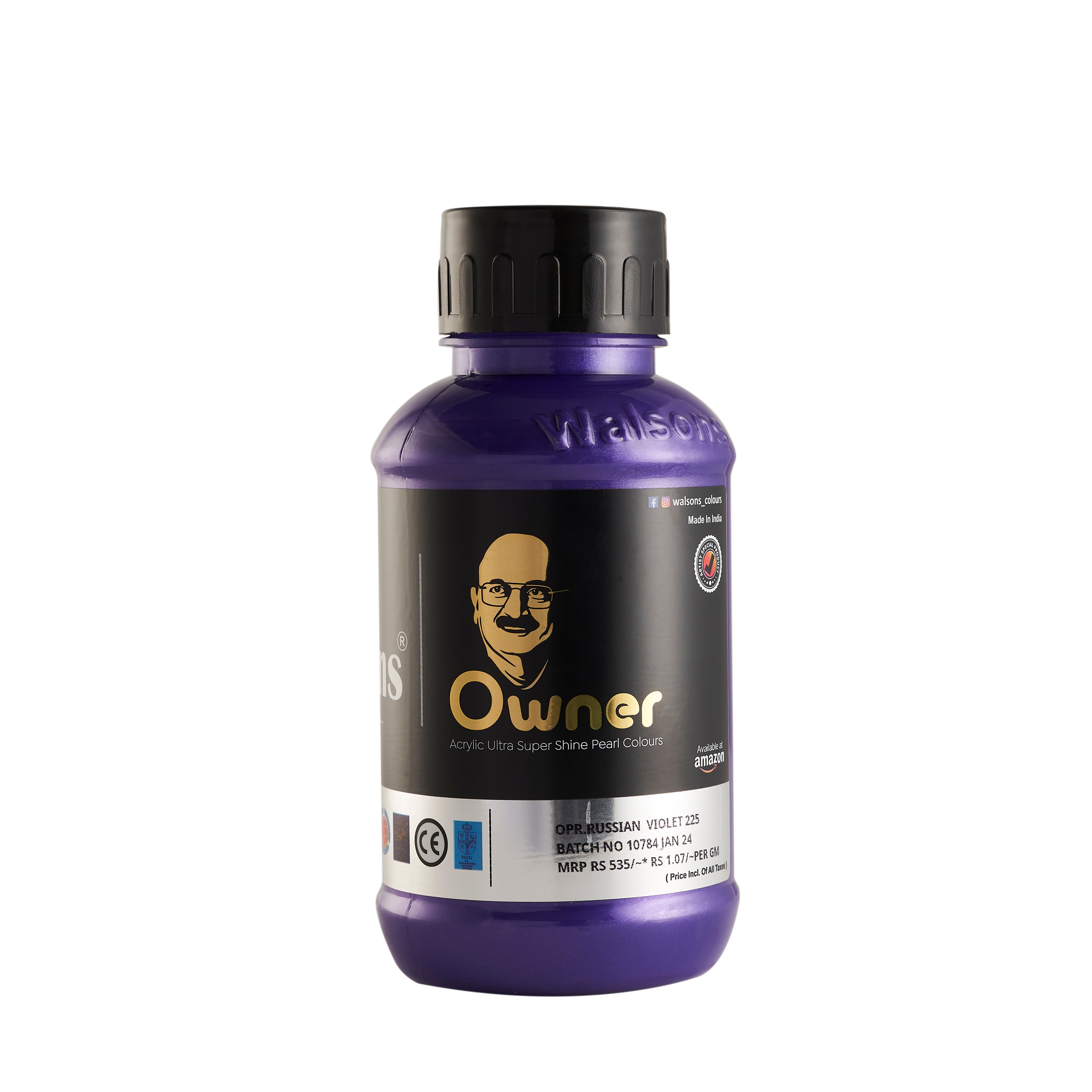 OPR. Russian Voilet - 225 - Owner Acrylic Ultra Super Shine Pear Colours